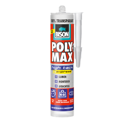 Universele montagelijm - Poly Max High Tack Express Tr 300g