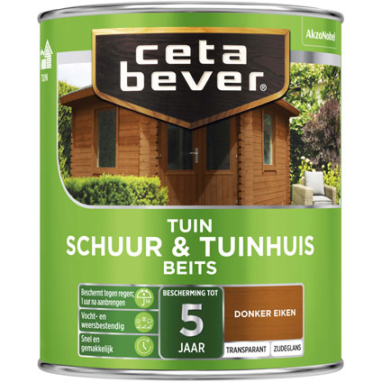 Schuur&Tuinhuis Beits - 750ml - Donker Eiken