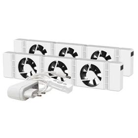 Radiatorventilator - Duo set - Wit