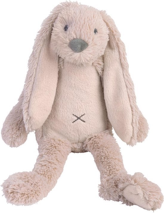Knuffel - Rabbit Richie Middel 38cm - Oudroze