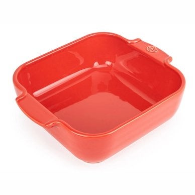Ovenschaal - Vierkant - 22 cm - Rood