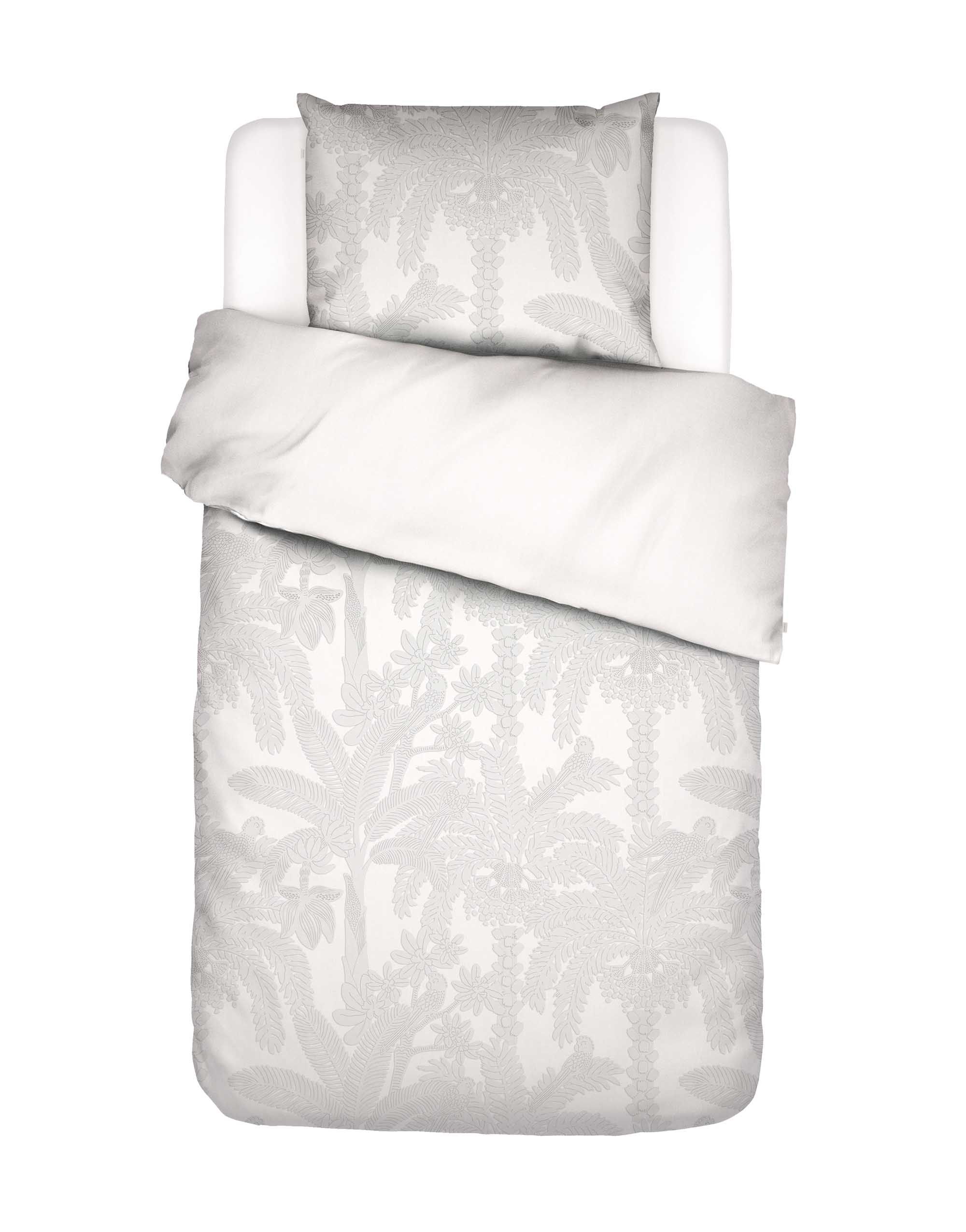 Dekbedovertrek - Palma 1-persoons 140x200-220 cm - White