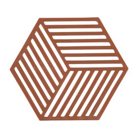 Pannenonderzetter - Hexagon - Terracotta