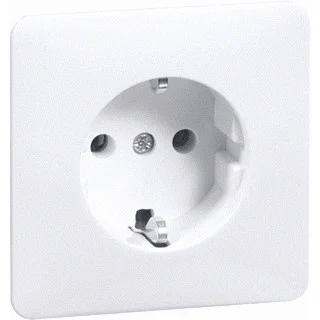 Wandcontactdoos - Standard/easyclick - Creme/wit