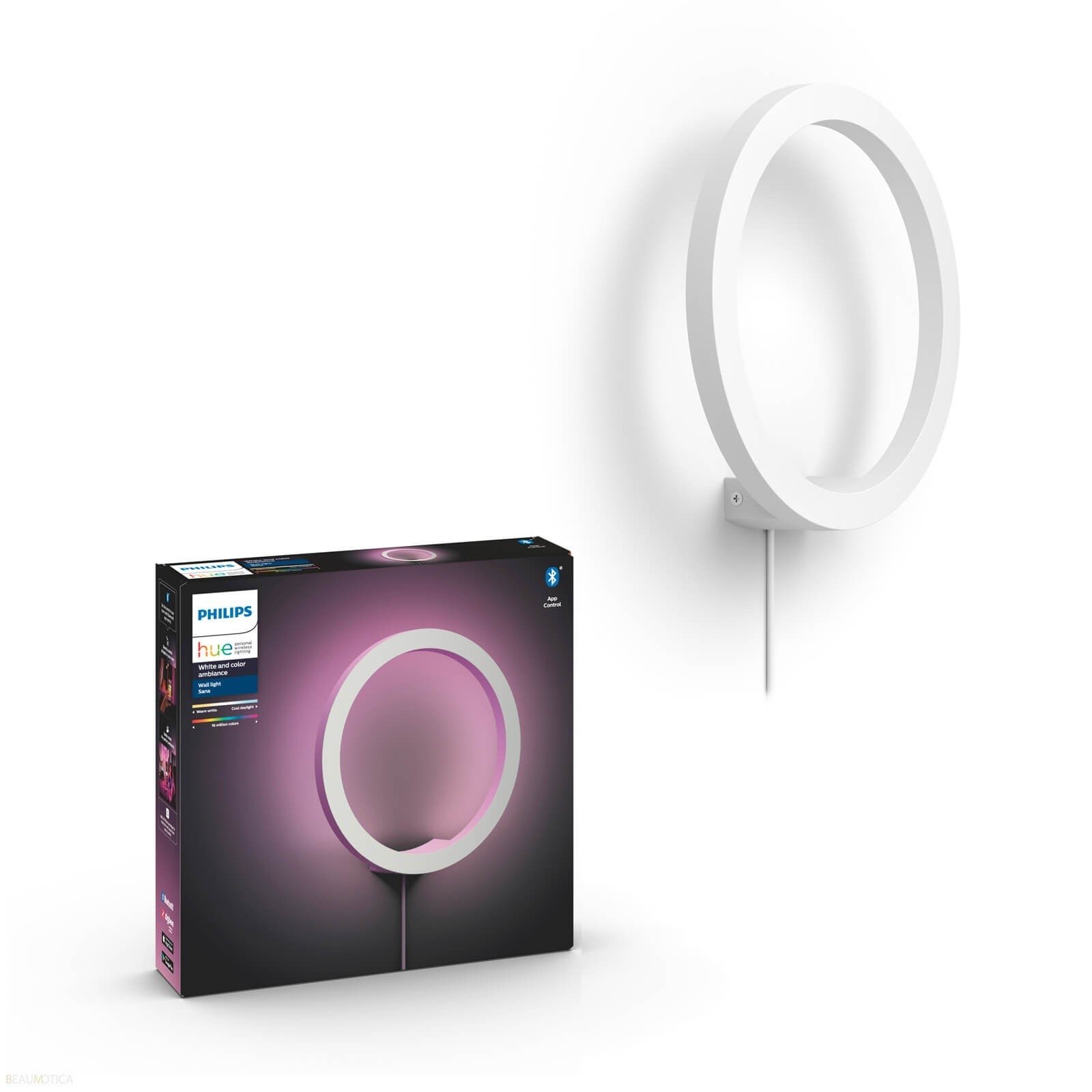 Wandlamp - Sana geintegreerde led 1400lm - Wit