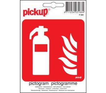 Pickup pictogram brandblusapparaat 100 mm x 100 mm