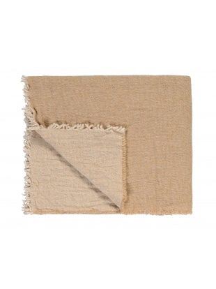 Plaid - Home 81, 130 x 220 cm - Sandy gold 117