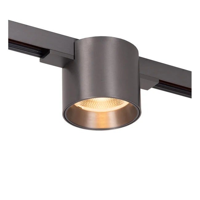 Railverlichting - LINIALfase Railsysteem / Smart Railverlichting Smart 48V Track 1xLED  - Mat zwart chroom