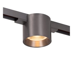 Railverlichting - LINIALfase Railsysteem / Smart Railverlichting Smart 48V Track 1xLED - Mat zwart chroom