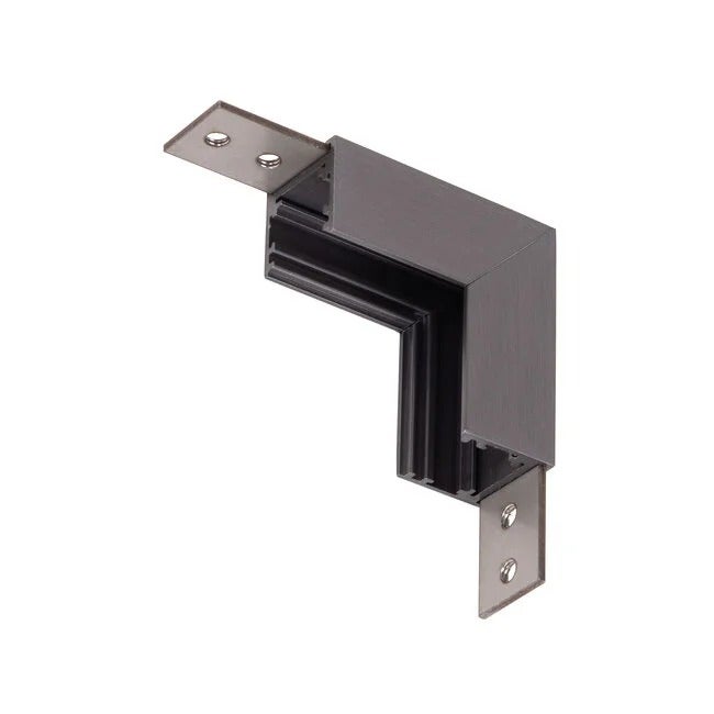 Railverlichting - LINIAL 1 fase Railsysteem / Railverlichting Smart 48V Track  - Mat zwart chroom
