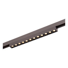 Railverlichting - LINIALfase Railsysteem / Smart Railverlichting Smart 48V Track LED - Mat zwart chroom