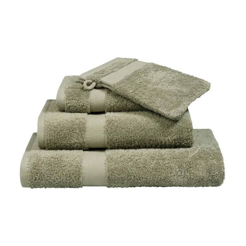 Washand - Prestige plain 16x22 - Smoke green