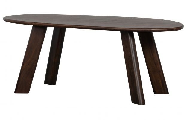 Eettafel - Roundly - mangohout