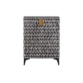 Opbergkast - Menne - Zwart/Wit