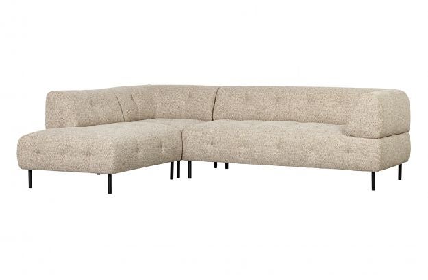 Hoekbank - Lloyd Polyester - Naturel Melange
