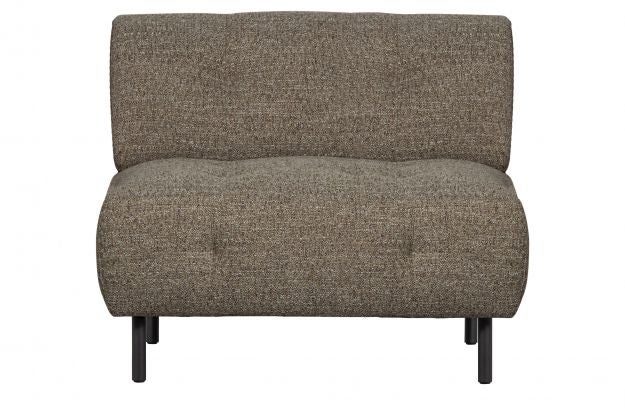 Fauteuil -Lloyd - Donker Bruin Melange 