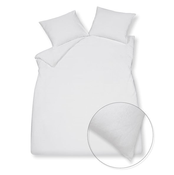 Dekbedovertrek - Purity Bari 2-persoons 200x200/220 cm - White