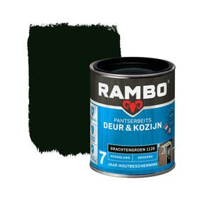 Rambo deur & kozijn pantserbeits hoogglans dekkend grachten groen 1128 750 ml