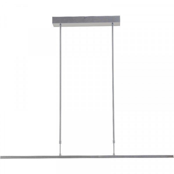 Hanglamp Real 2x LED nikkel mat - 100 cm met dimmer