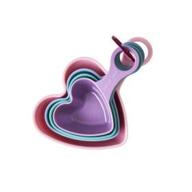 Maatschepjes - Hart - Meerkleurig