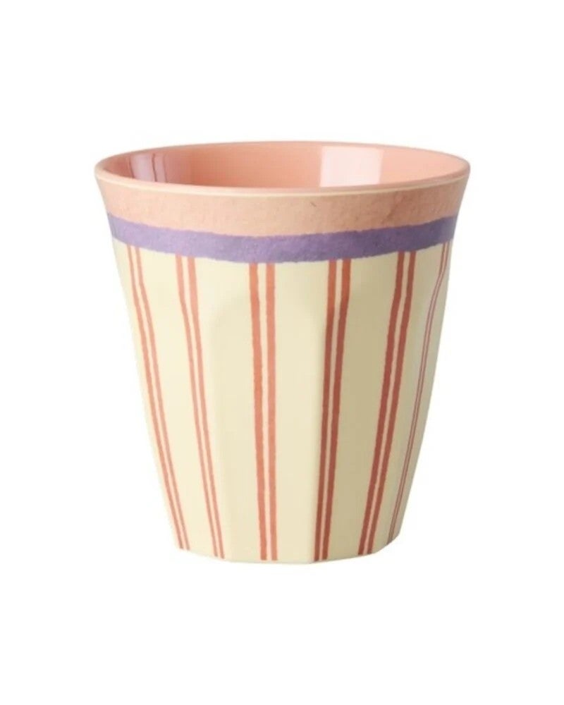 Beker - Met strepen Love Print 250ml - Multicolor