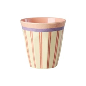 Beker - Met strepen Love Print 250ml - Multicolor