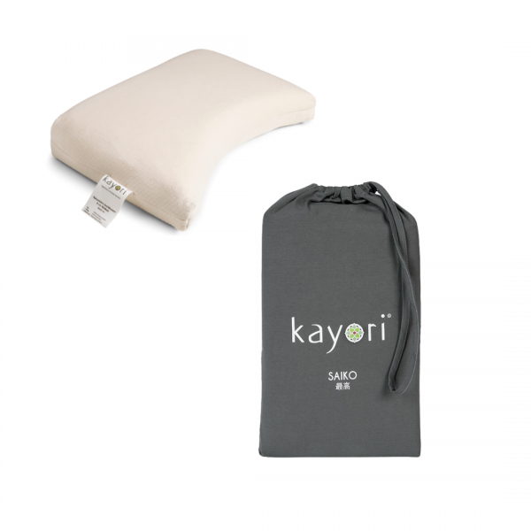 Kussensloop - Saiko - Antraciet - 40x60 cm 2 stuks