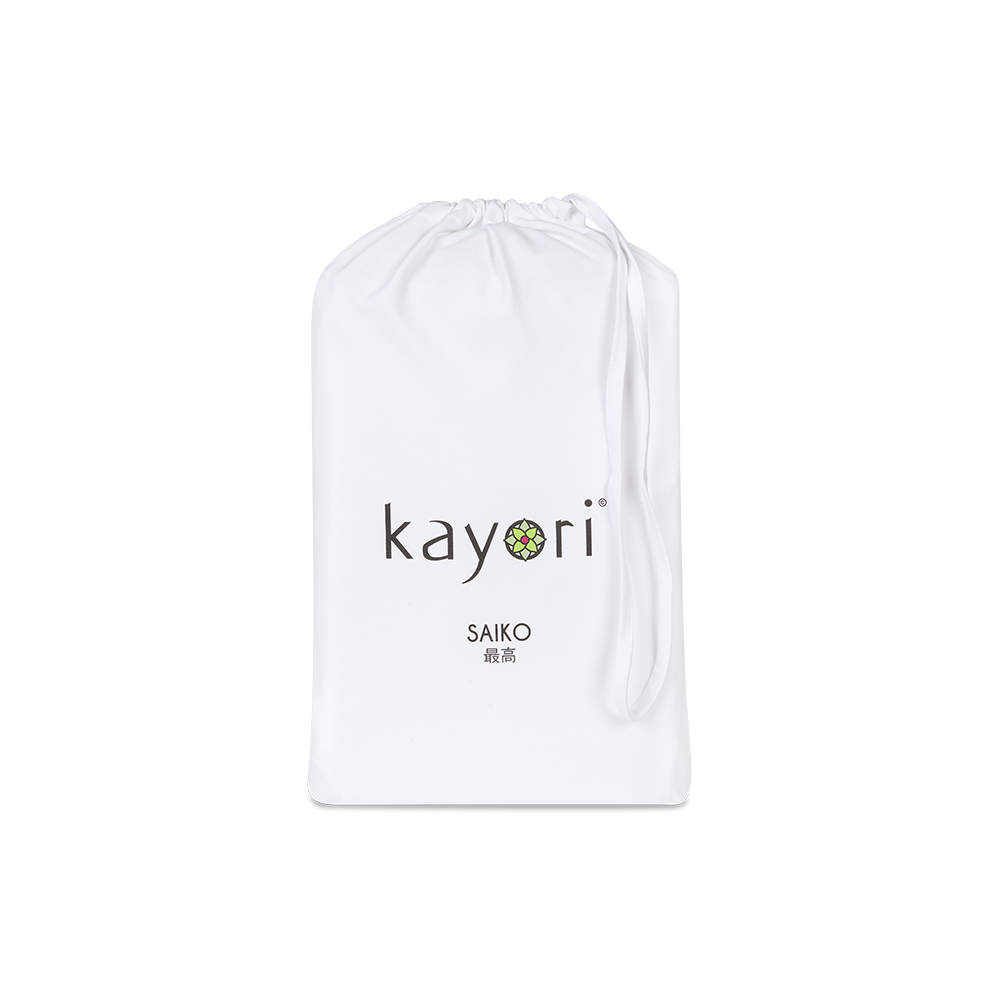 Toperhoeslaken - Saiko - Wit 140-160/200-220 cm