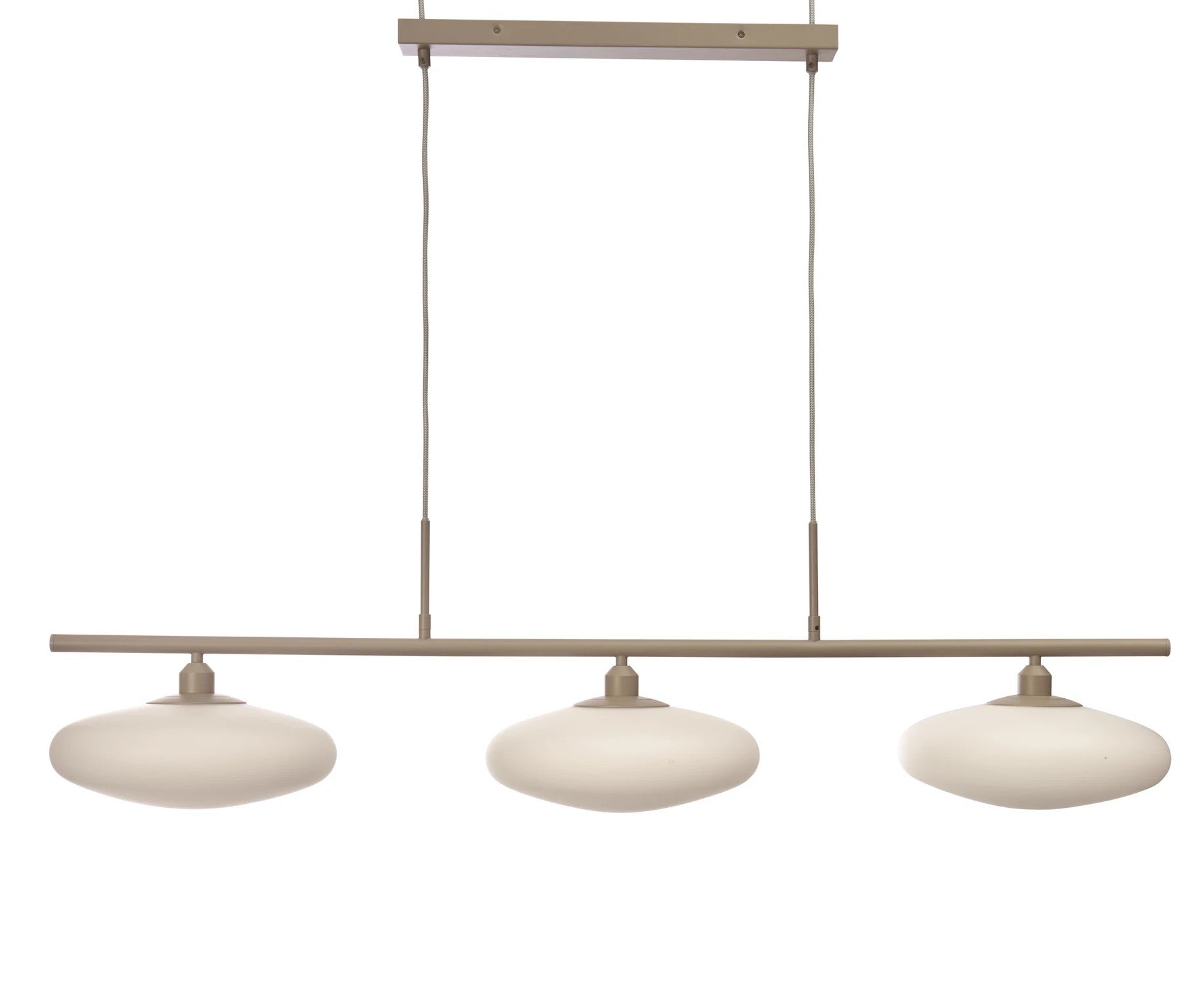Hanglamp - Sapporo 3 Schijf - Wit/Zand