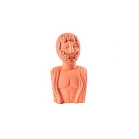 Borstbeeld - Man object - Terracotta