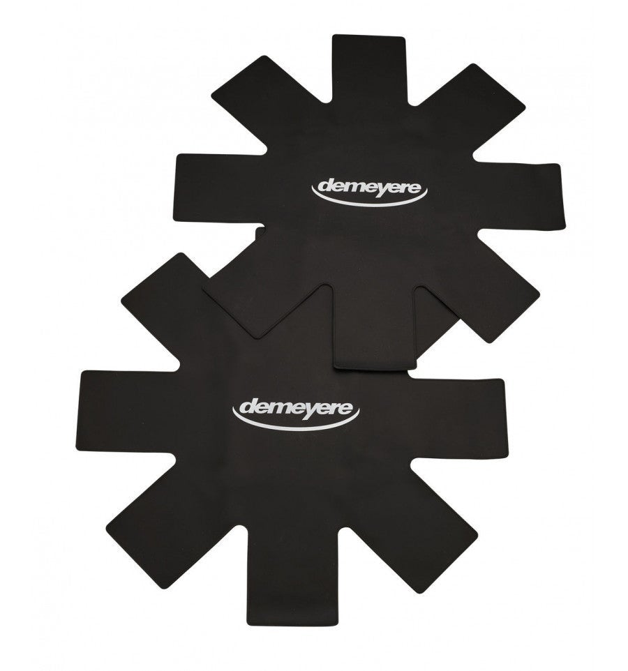Panbeschermer - Set van 2 stuks - Zwart