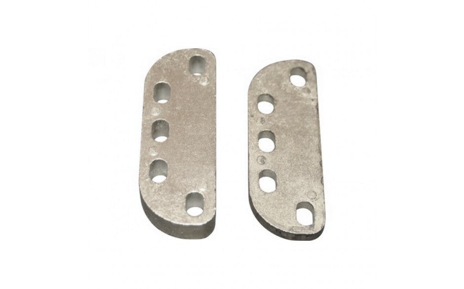 Nemef onderlegplaat op2830/9 verchroomd