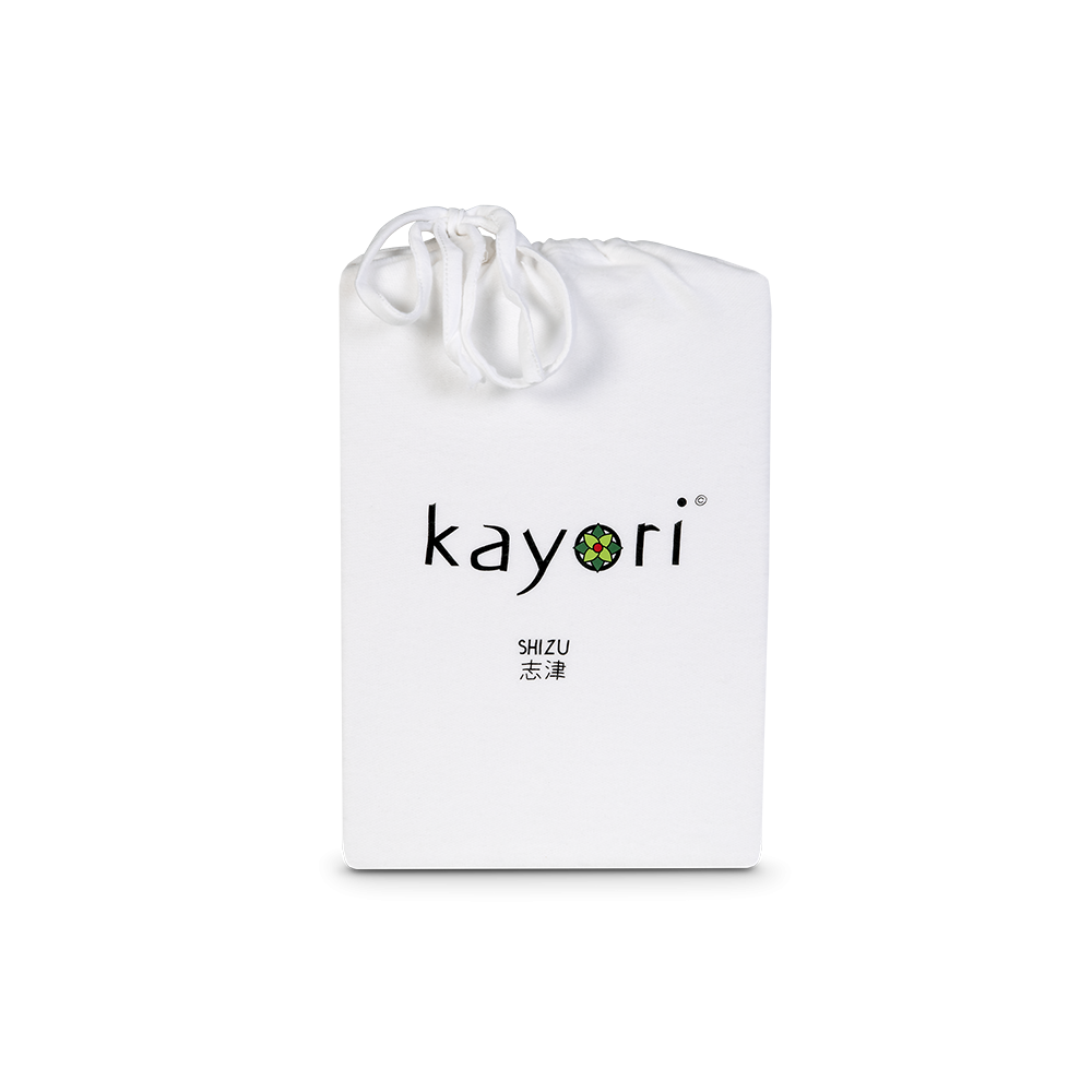 Hoeslaken - Shizu - Wit 80-90/200 cm