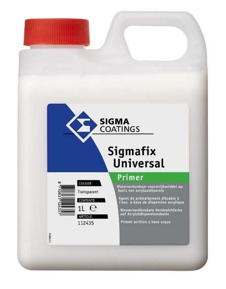 Voorstrijk - Sigmafix universal 1 liter - Transparant