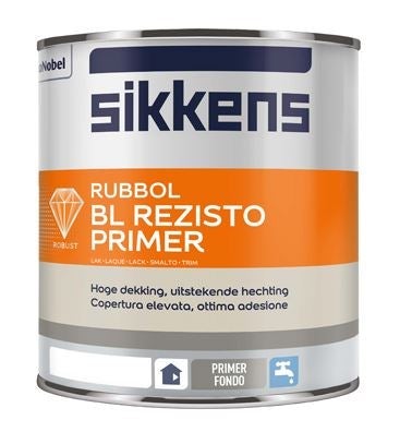 Grondverf - Rubbol bl rezisto primer 1 liter - Wit