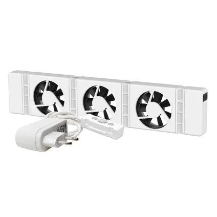 Radiatorventilator - Mono set - Wit