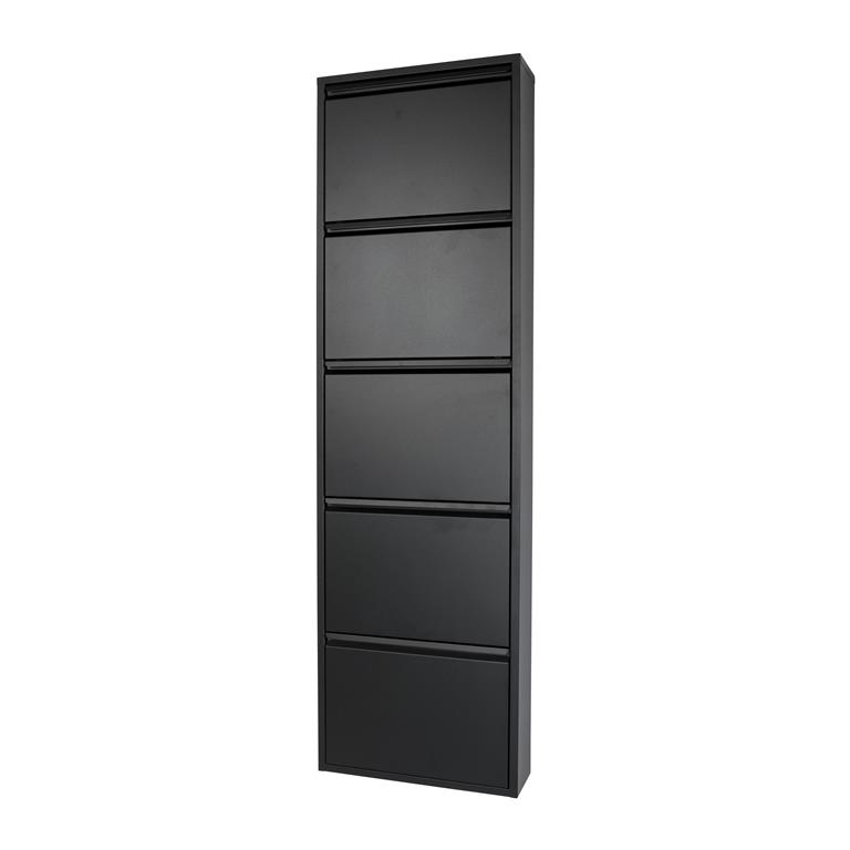 Schoenenkast - Billy 5 - Zwart