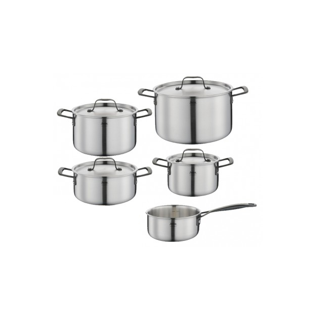 Pannenset - Gourmet Black - 5-delig 