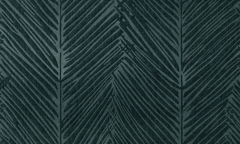 Vliesbehang - Arte Yala 43033 Teal - 123cm breed - Prijs per m1
