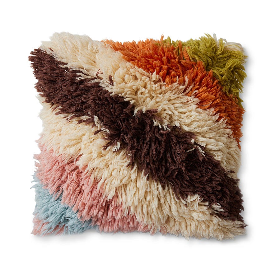 Sierkussen - Fluffy 55x55 - Striped