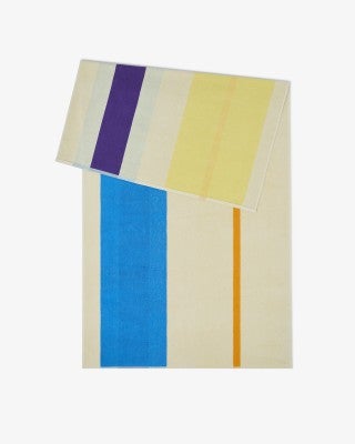Strandlaken - Aqua/Orange/Purple/Yellow - 90x180 cm 