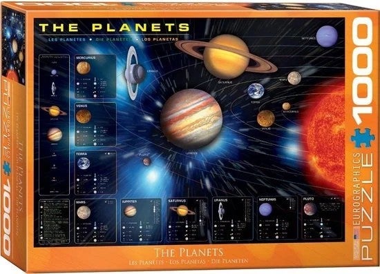 Puzzel - The Planets - 1000 stukjes 