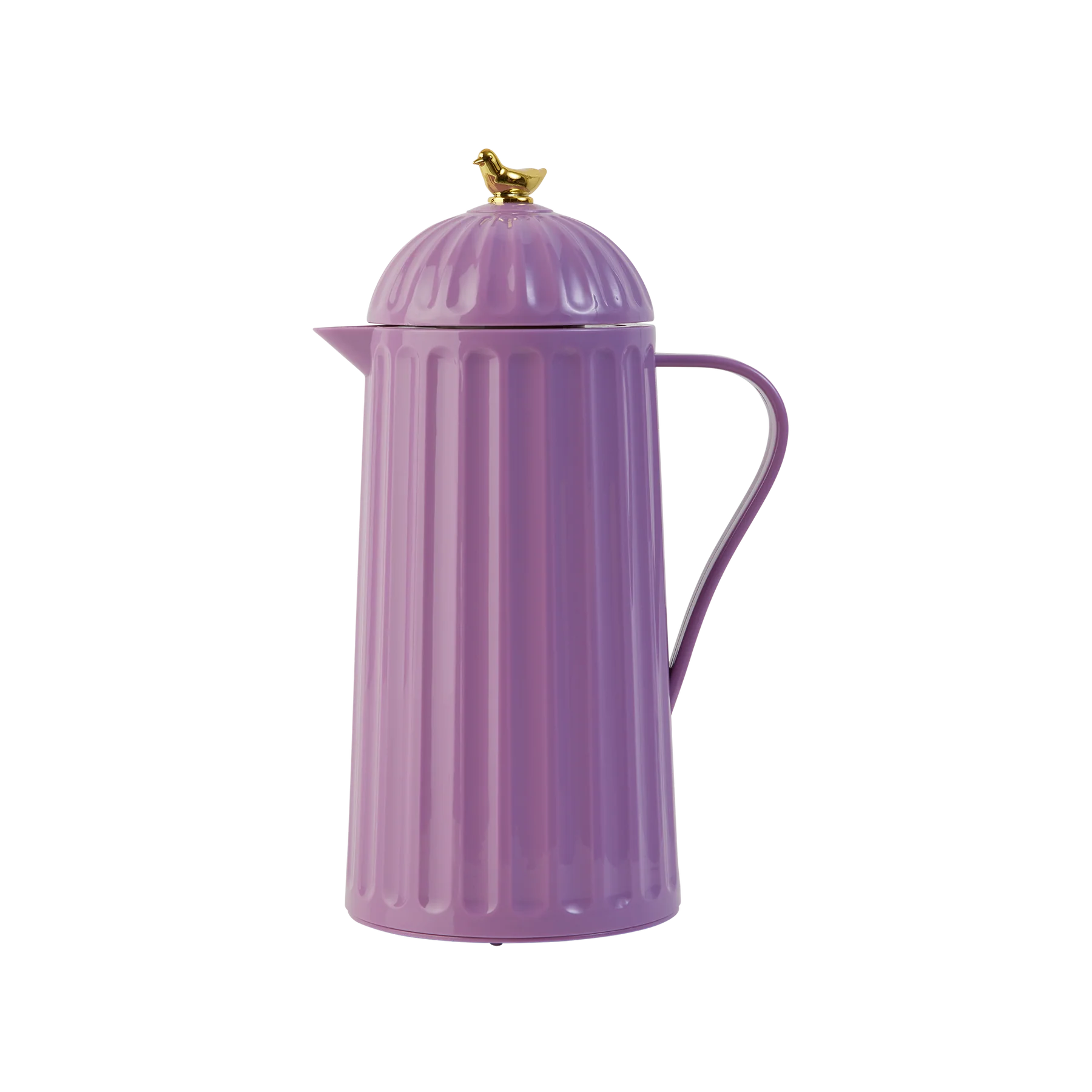 Thermoskan met Gouden Vogel - 1 liter - Lavendel