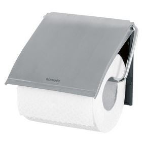 Brabantia toiletrolhouder met klep mat