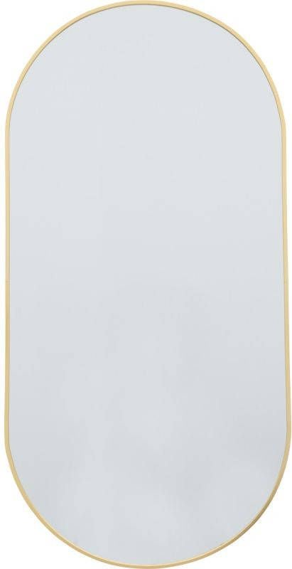 Spiegel - Ovaal gold - 50x100 cm