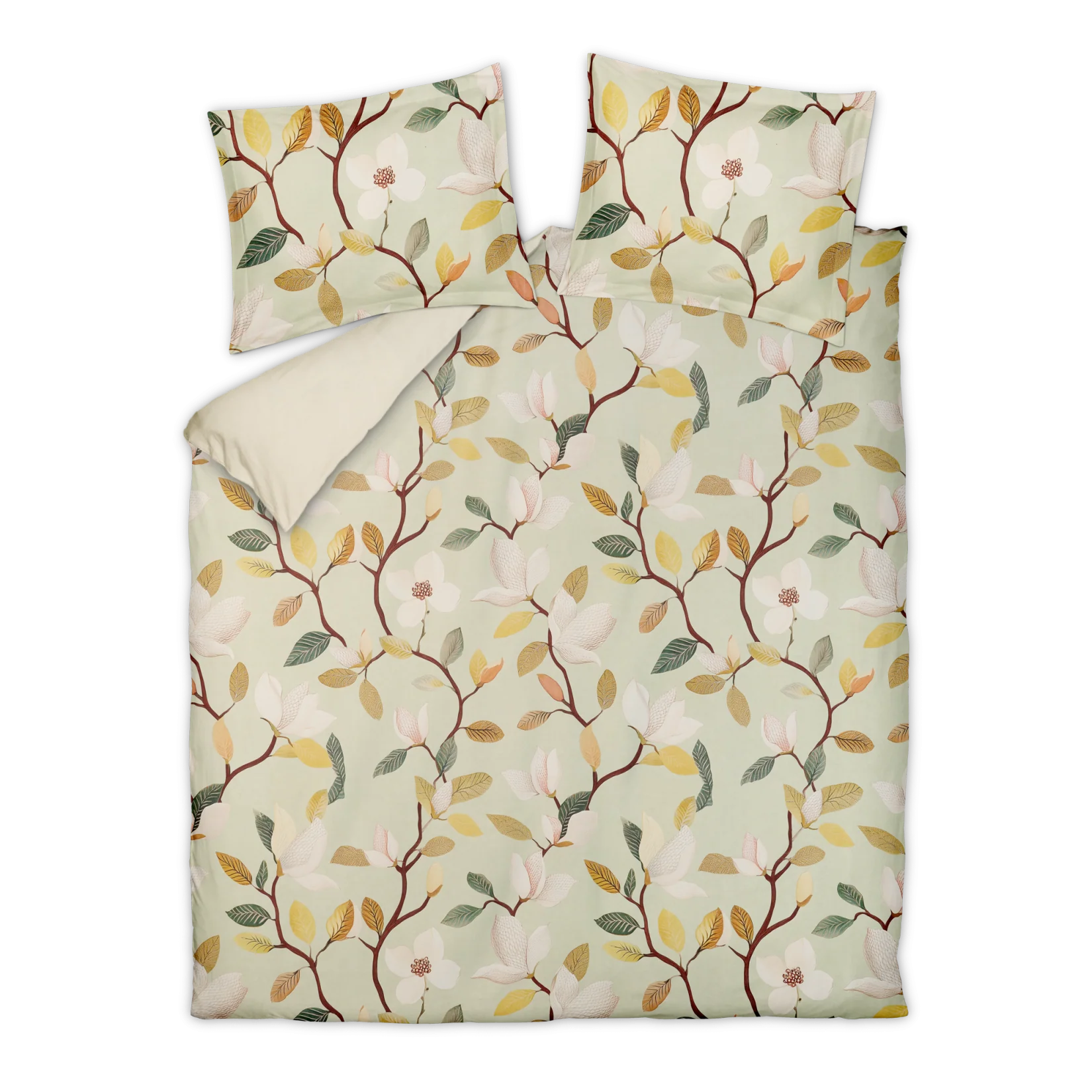 Dekbedovertrek - Twiggy 1-persoons 140/200-220 cm - Pistache