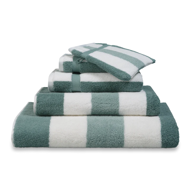 Washandje Vancouver 16x22 cm - Mineral Blue