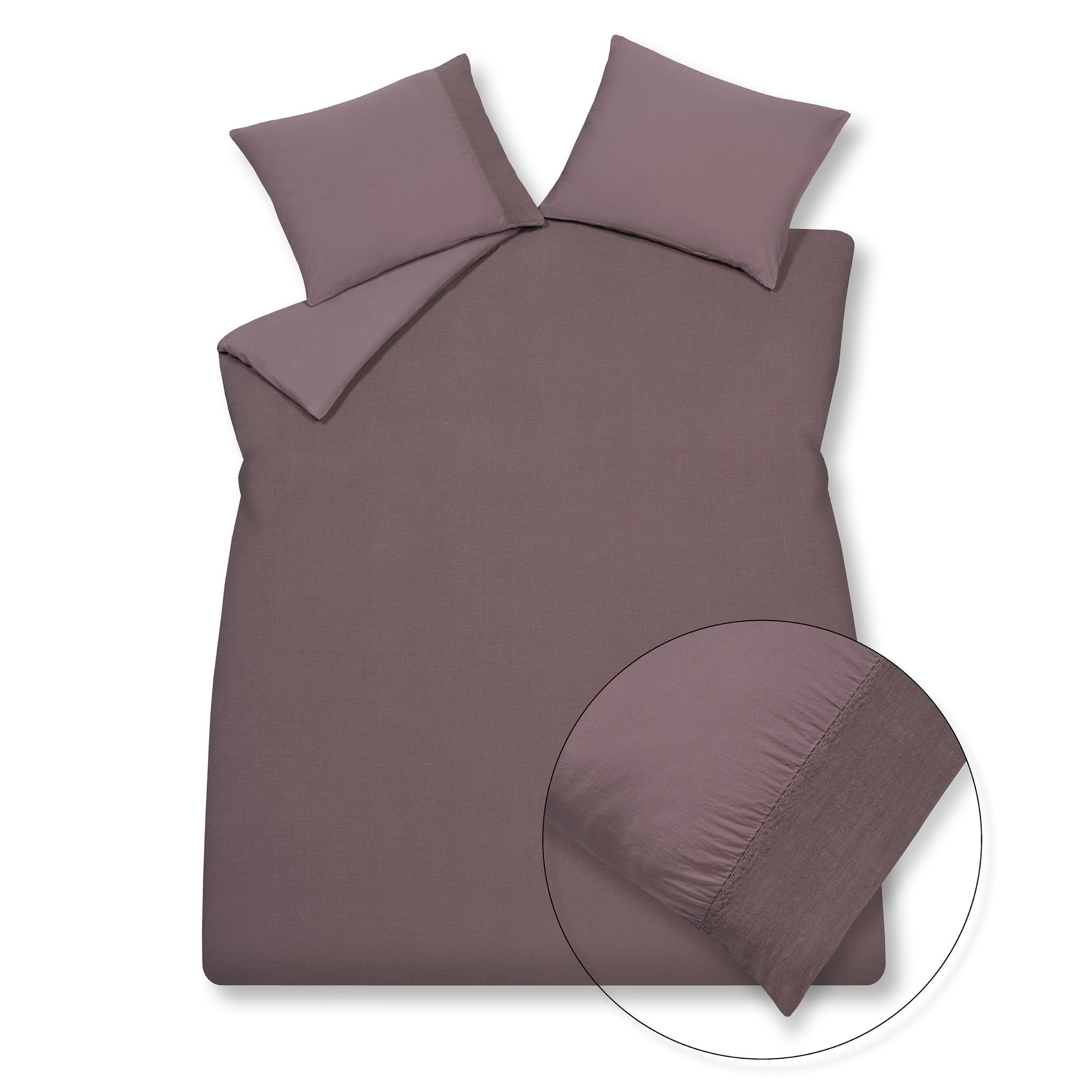 Dekbedovertrek - Pure 07 1-persoons 140x200/220 cm - Moonscape