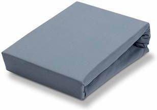 Topper hoeslaken - Jersey Soft 80-100x190-220 - Dusty blue
