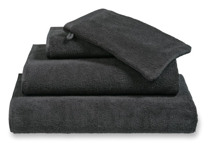Handdoek - Verona Plain 60x110 - Off black